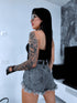MELNS crop tops "MINI LADY"